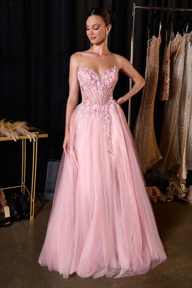 A-line gown