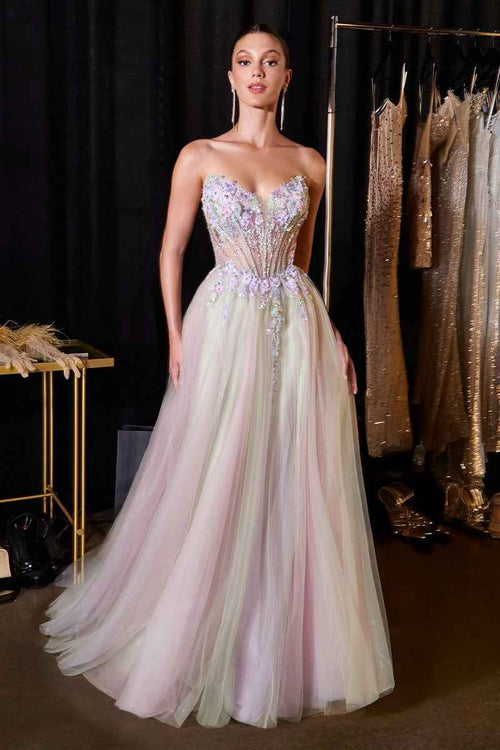 A-line gown