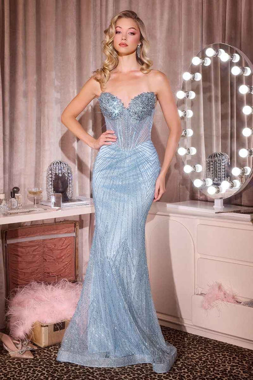 &nbsp;intricate crystal dress