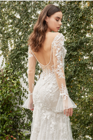 chantilly lace. Brides looking for sleeves